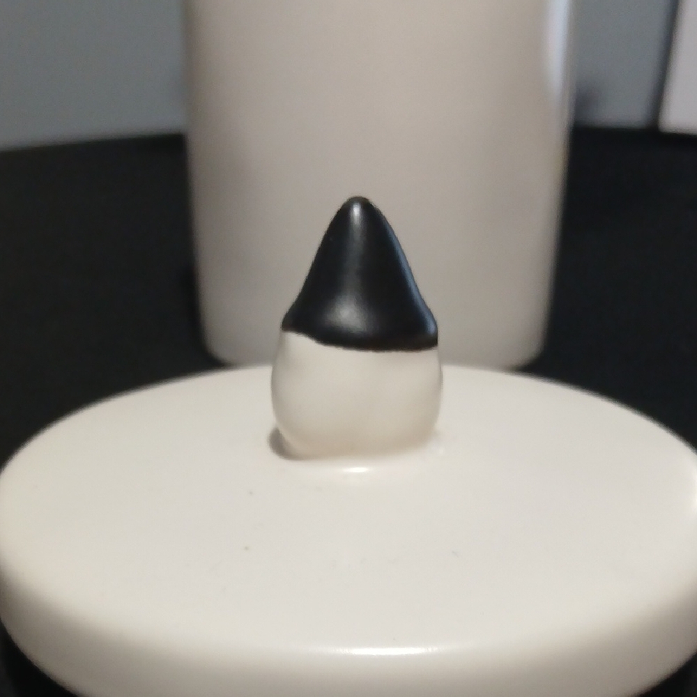 Rae Dunn Spooky White Ceramic Canister - Picture 6 of 10